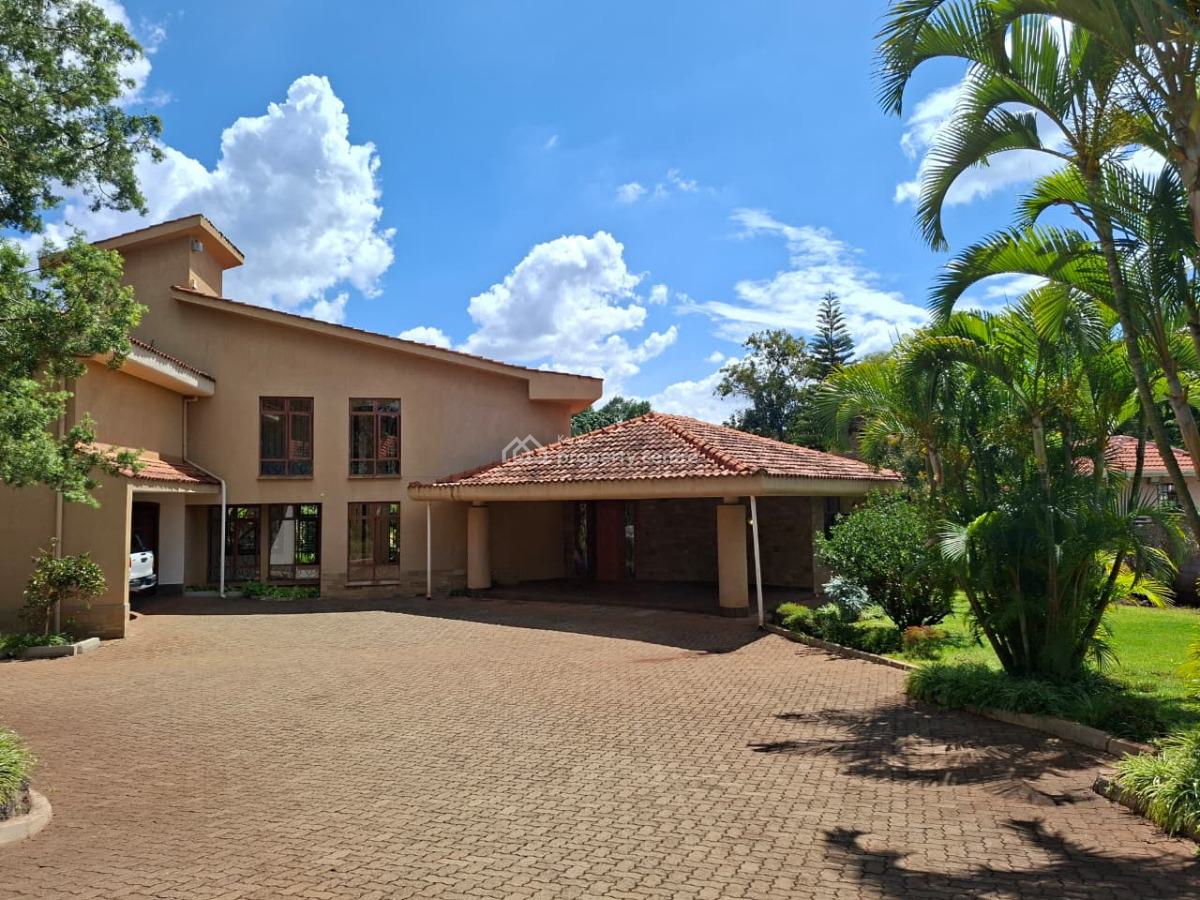 Ambassadorial 5-bedroom Residence -- Runda, Runda, Westlands, Nairobi, Townhouse for Rent