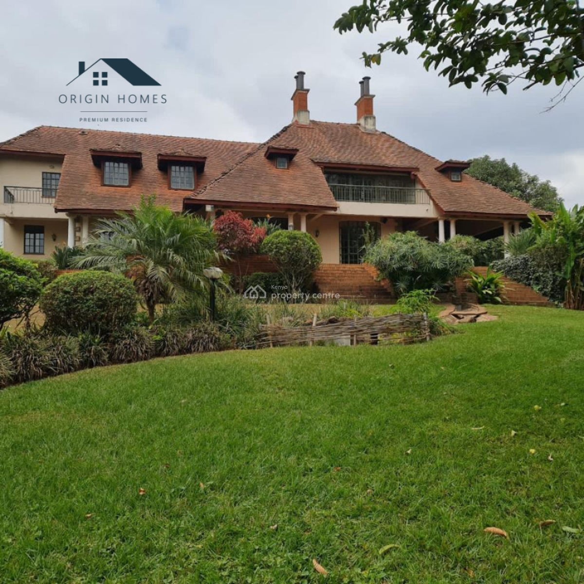 Magnificent 5-bedroom Villa with Private Dam Access -- Ridgeways, Chania, Kiambu, Townhouse for Rent