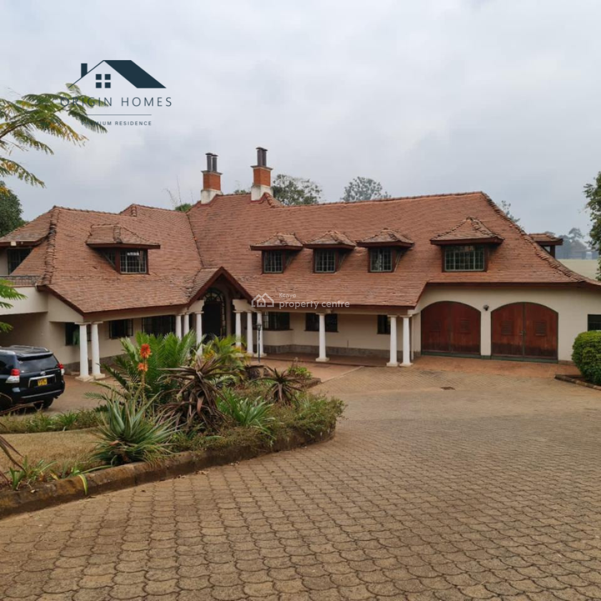Magnificent 5-bedroom Villa with Private Dam Access -- Ridgeways, Chania, Kiambu, Townhouse for Rent