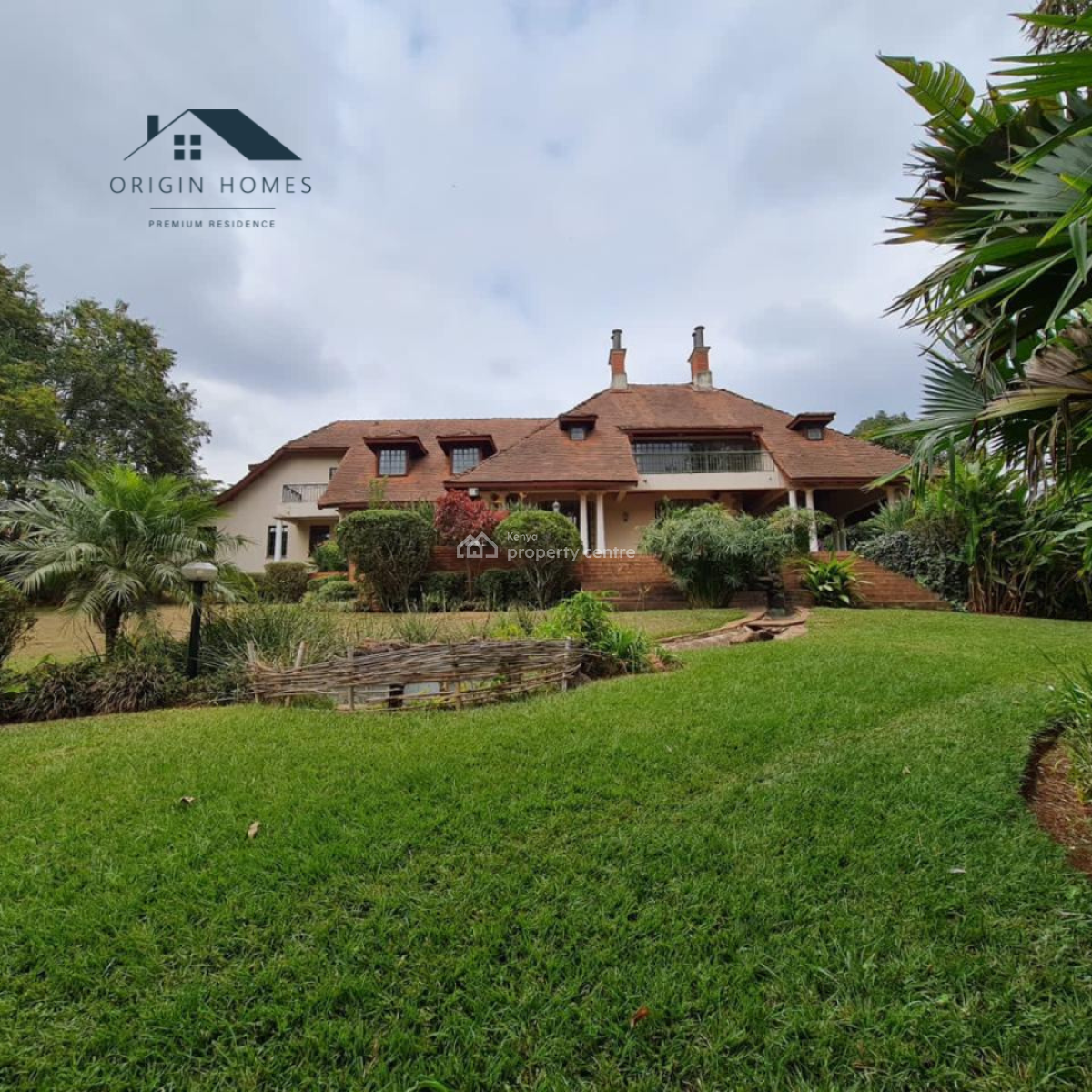 Magnificent 5-bedroom Villa with Private Dam Access -- Ridgeways, Chania, Kiambu, Townhouse for Rent