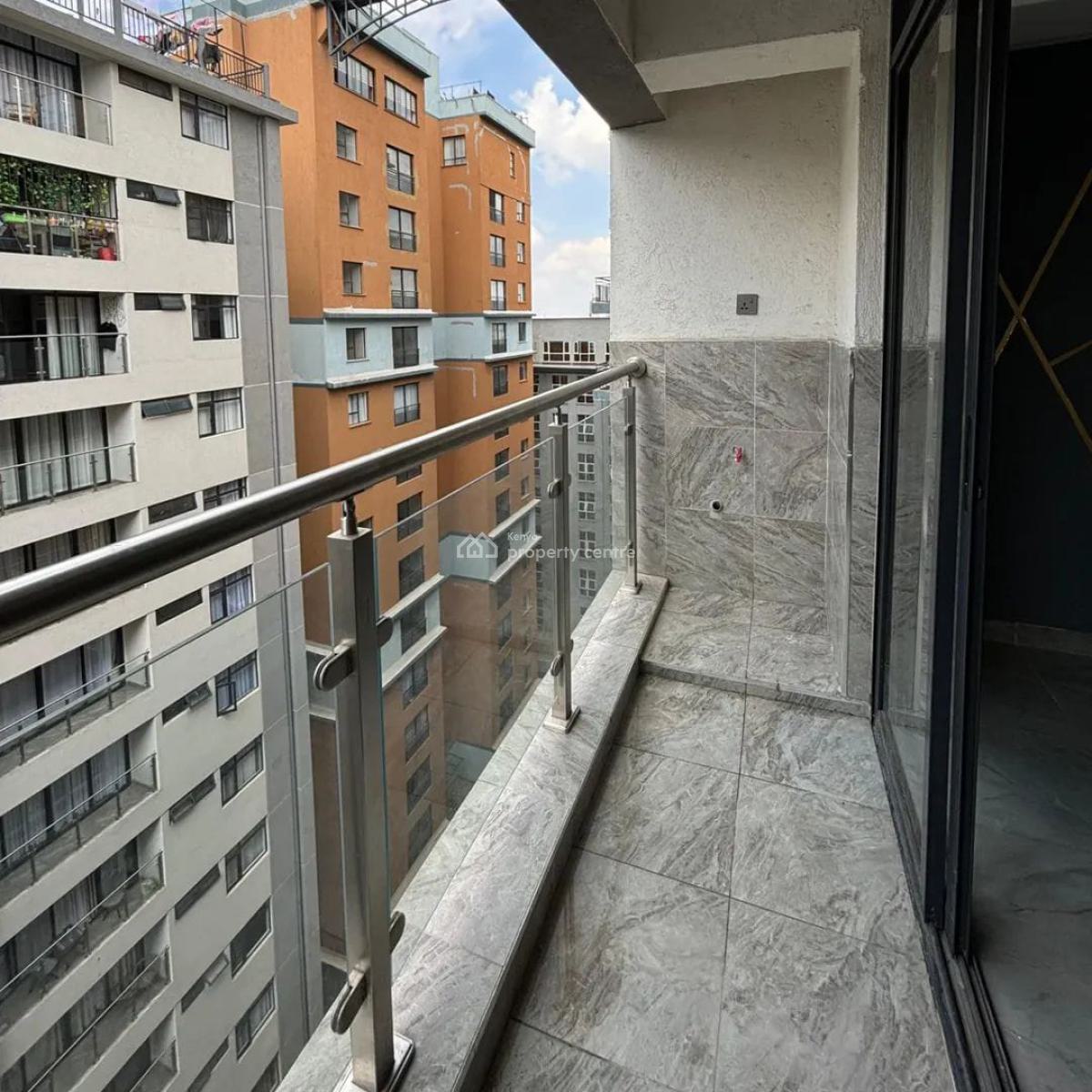 Modern 1 Bedroom Apartment in Kilimani, Kindaruma, Kilimani, Nairobi, Apartment for Rent