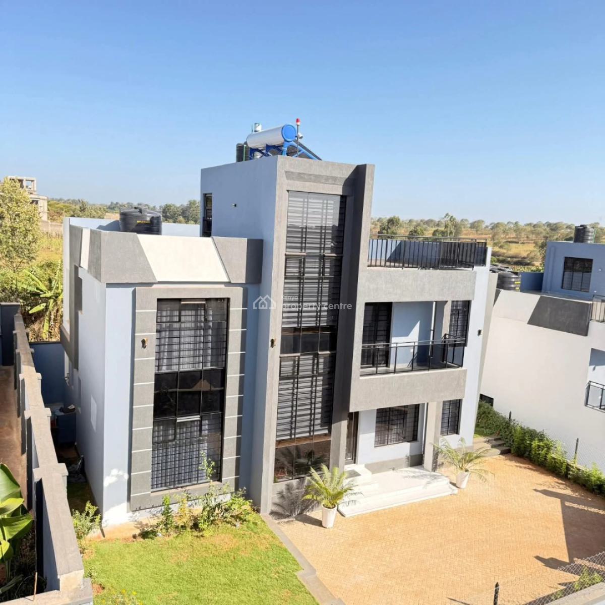 Contemporary 4bedroom Maisonette All Ensuite with Dsq, Mugutha, Ruiru, Ruiru, Kiambu, House for Sale