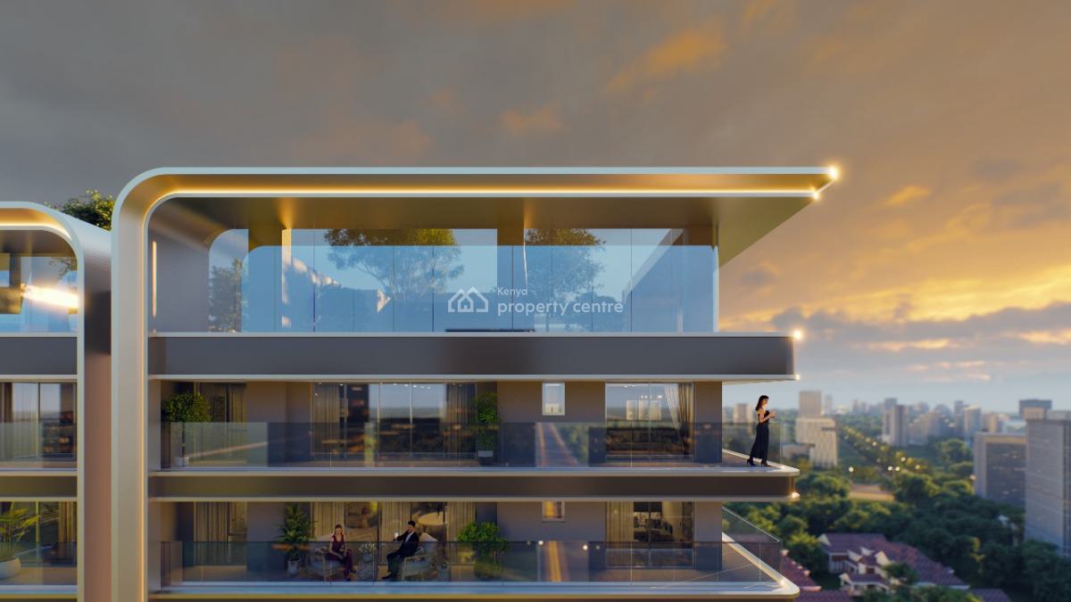 Serene Locaton 1 Bedroom Partments, Riverside Drive, Lavington, Nairobi, Apartment for Sale