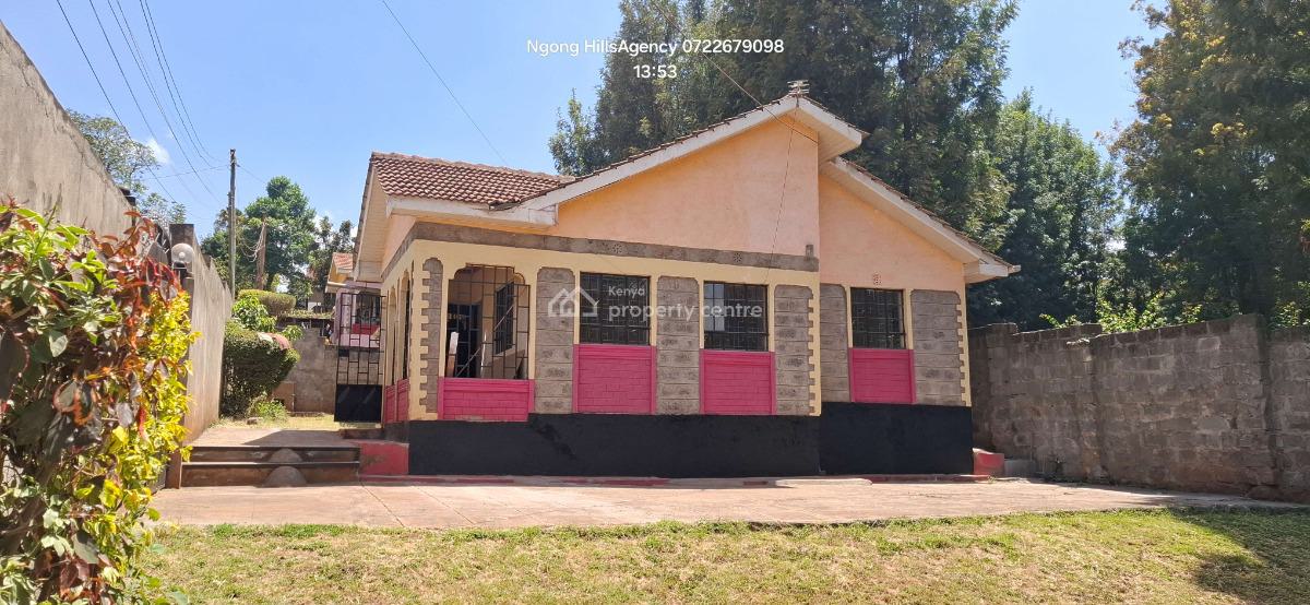 Stunning 3-bedroom Home with Dsq  -- Ngong Town, Ngong, Kajiado, Detached Bungalow for Sale