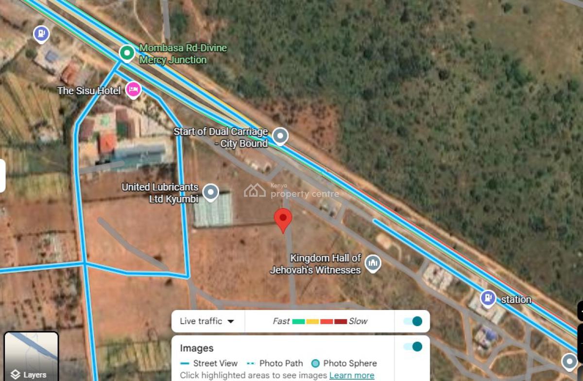 Prime 20-acre Land in Kyumbi Town, Machakos Junction, Mavoko, Kyumbi Town, Athi River, Machakos, Commercial Land for Sale