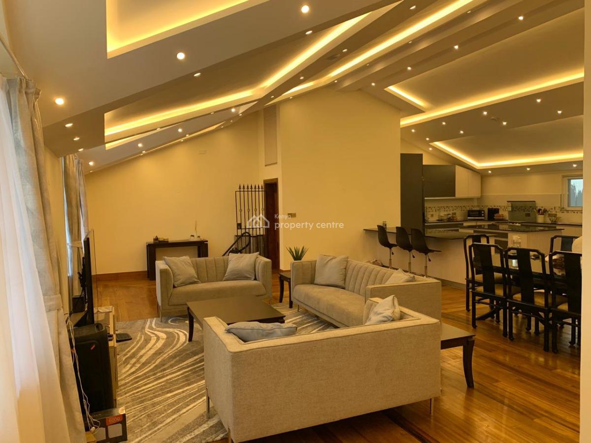 Available Immediately -- Premium 3-bedroom Furnished Apartment in Gigir, Gigiri, Muthaiga, Nairobi, House for Rent