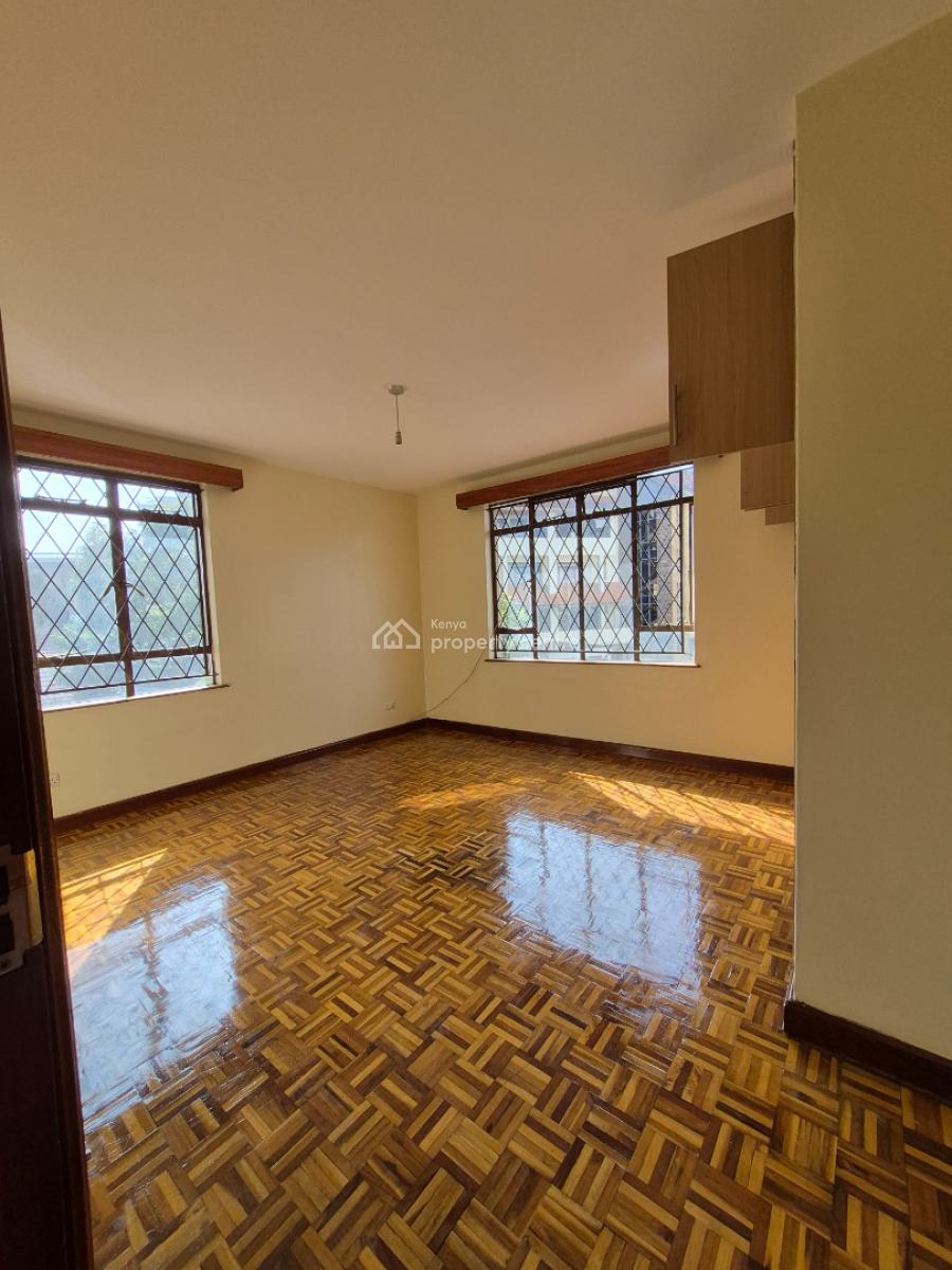 3bed Unfurnished Plus Servant Quatre, Kileleshwa, Nairobi, Apartment for Rent