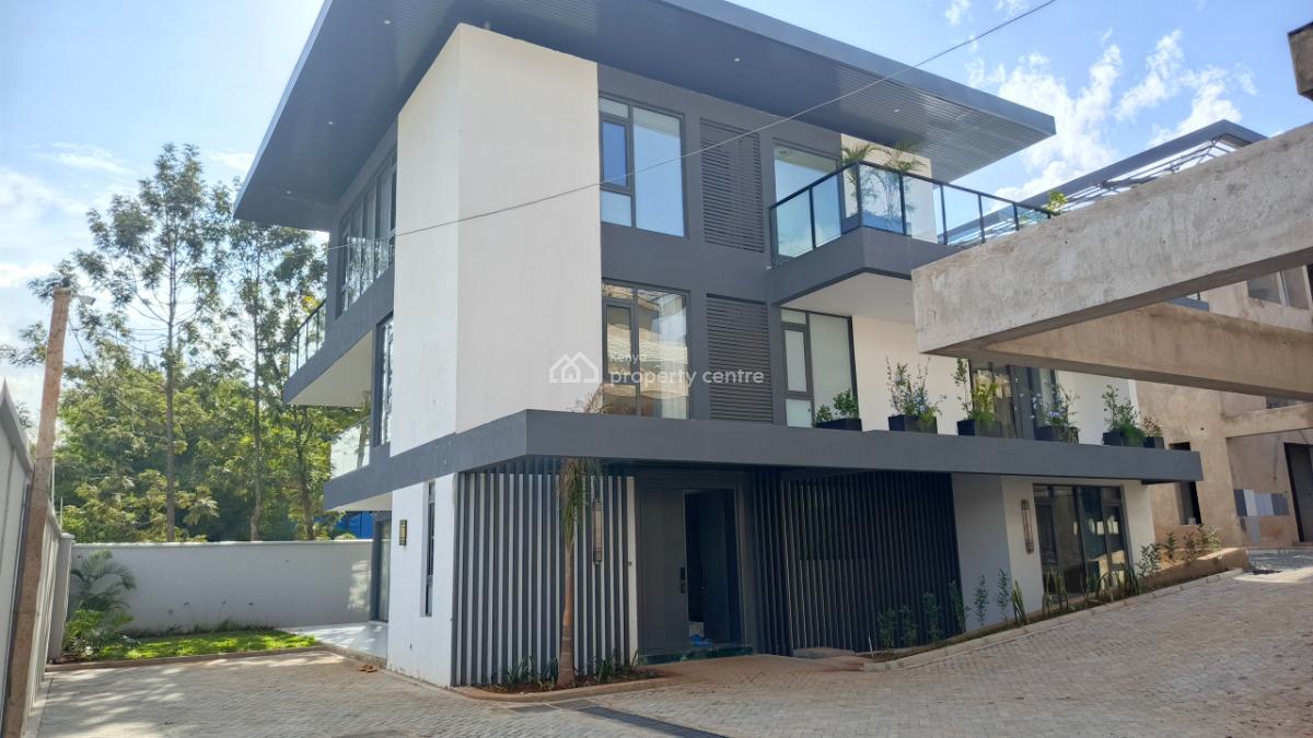 an Excellent 5 Bedrooms Townhouse, All Ensuite Plus 2 Dsq + 2 Offices, Lavington, Nairobi, House for Sale