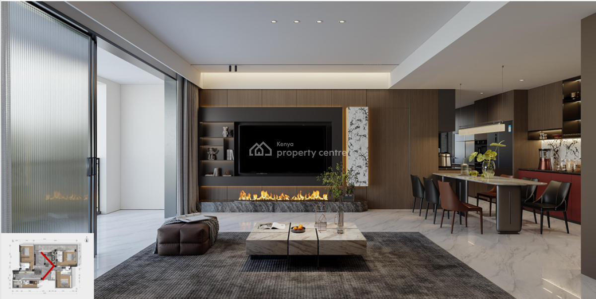 1 Bedroom Apartment in Westlands, Eldama Ravine Road, Westlands, Nairobi, Apartment for Sale