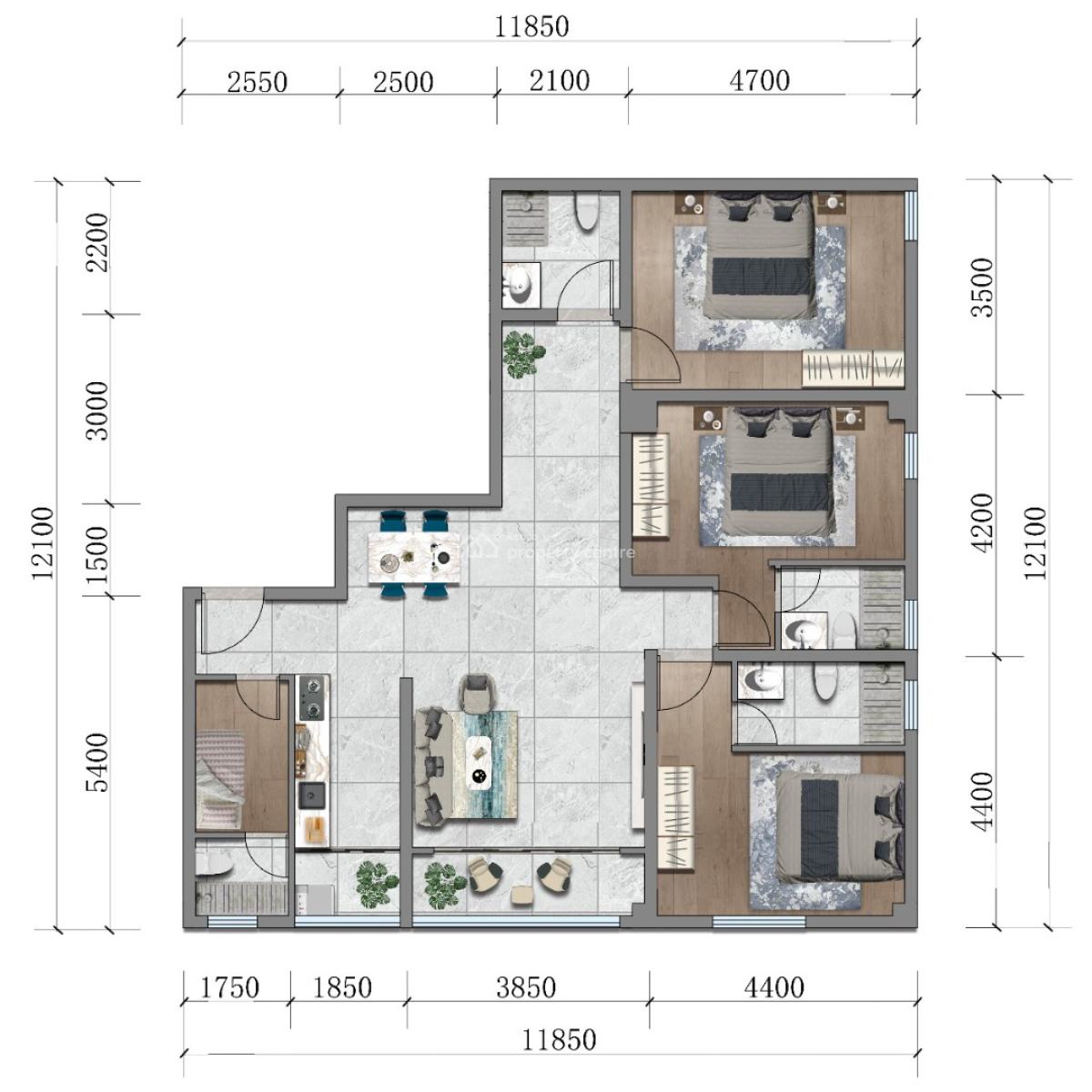 New Residential Tower., Mandera Road., Kileleshwa, Nairobi, Apartment for Sale
