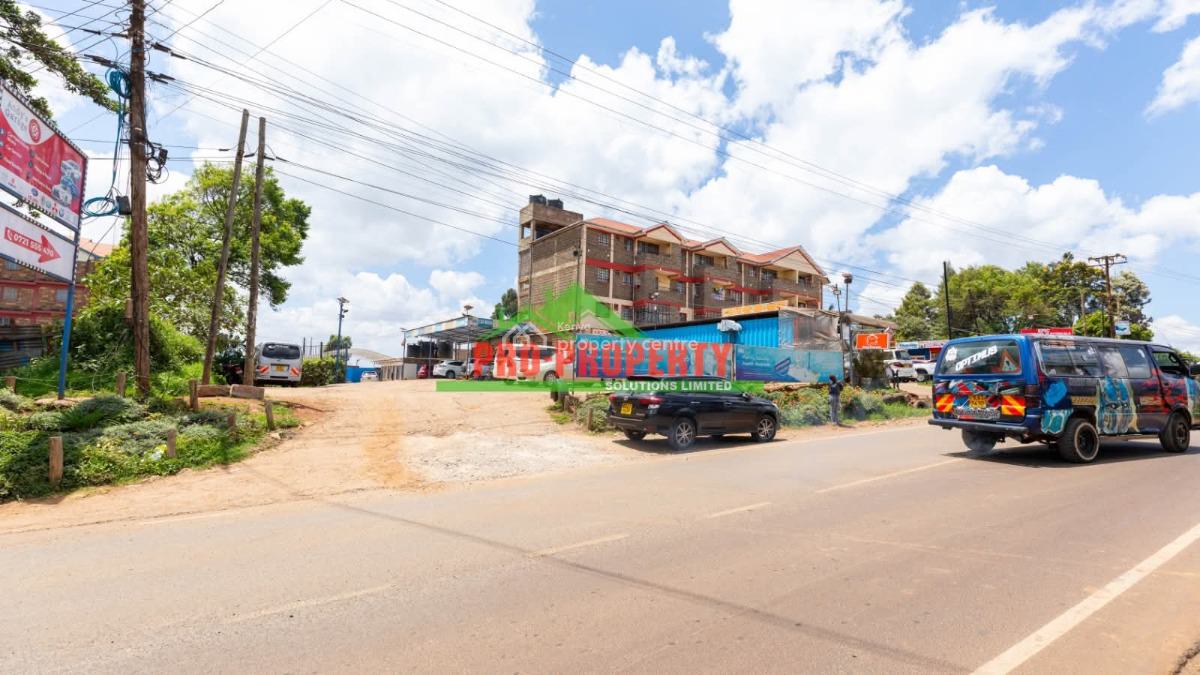 Prime Commercial Plot, Kikuyu Town, Kikuyu, Kiambu, Commercial Land for Sale
