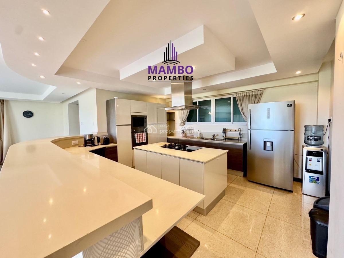 Furnished 3 Bedroom Apartment with Beautiful Facilities., Riverside Drive, Westlands, Nairobi, Apartment for Rent