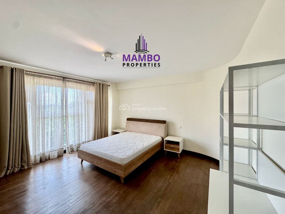 Furnished 3 Bedroom Apartment with Beautiful Facilities., Riverside Drive, Westlands, Nairobi, Apartment for Rent