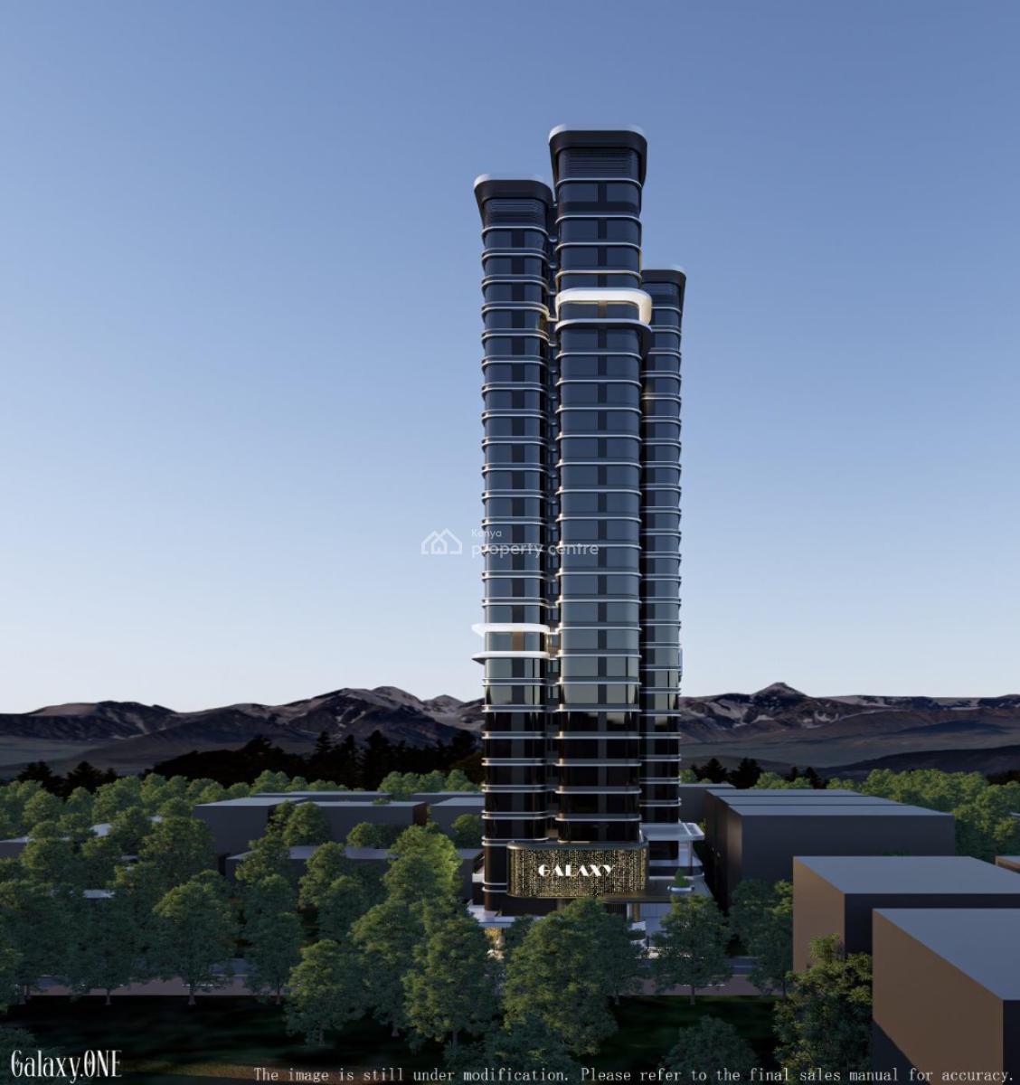 Galaxy One Apartments  1, 2 & 3 Bedroom Apartments  in Westlands, Westlands, Westlands, Nairobi, Apartment for Sale