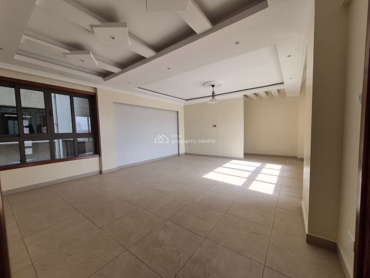 3 Bedroom Unfurnished Plus Servant Quatre, Kilimani, Nairobi, Apartment for Rent