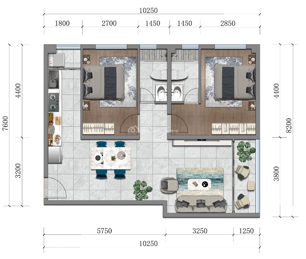 Off Plan. 4 Bedrooms Apartment., Mandera Road, Kileleshwa, Nairobi, Apartment for Sale