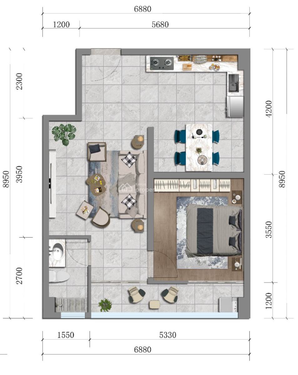 Off Plan. 4 Bedrooms Apartment., Mandera Road, Kileleshwa, Nairobi, Apartment for Sale