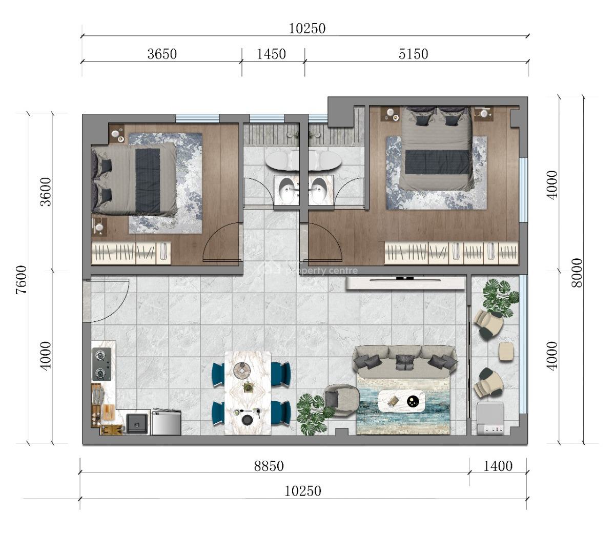 Off Plan. 4 Bedrooms Apartment., Mandera Road, Kileleshwa, Nairobi, Apartment for Sale