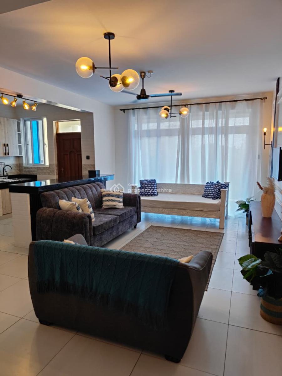 Furnished 3 Bedroom Apartment for Longterm and Short Term Stay, Nyali, Mombasa, Nyali, Mombasa, Apartment Short Let