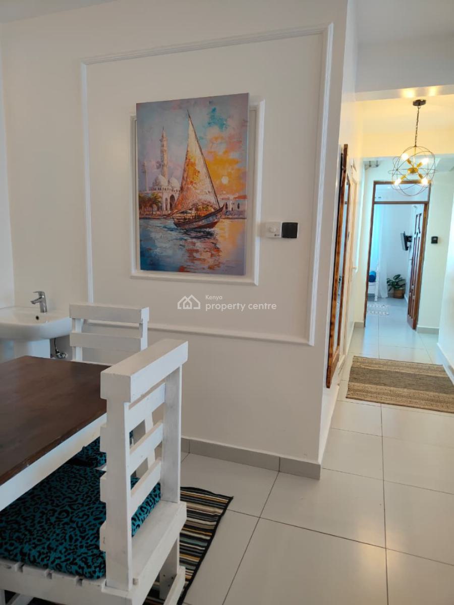 Furnished 3 Bedroom Apartment for Longterm and Short Term Stay, Nyali, Mombasa, Nyali, Mombasa, Apartment Short Let