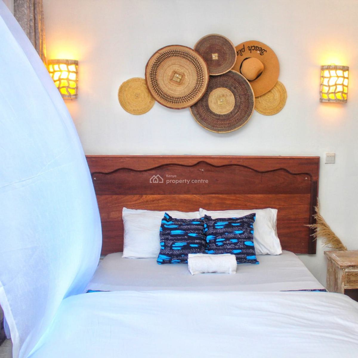 Tastefully Furnished 2 Bedroom Beach Front Apartment, Shanzu, Mombasa, Apartment Short Let