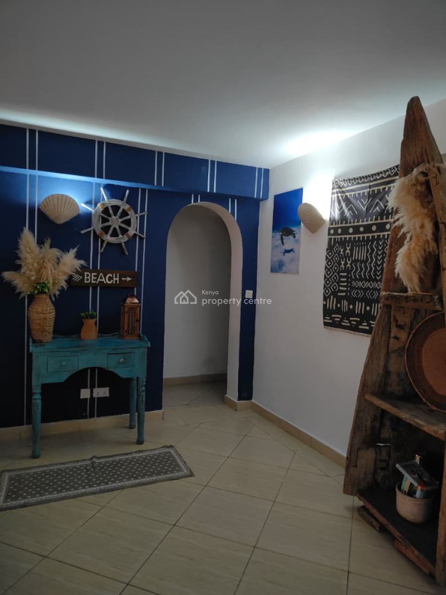 Tastefully Furnished 2 Bedroom Beach Front Apartment, Shanzu, Mombasa, Apartment Short Let