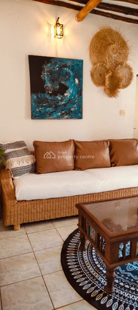 Beatiful Furnished 2 Bedroom Cottage, Diani Beach, Diani, Ukunda, Kwale, Apartment Short Let