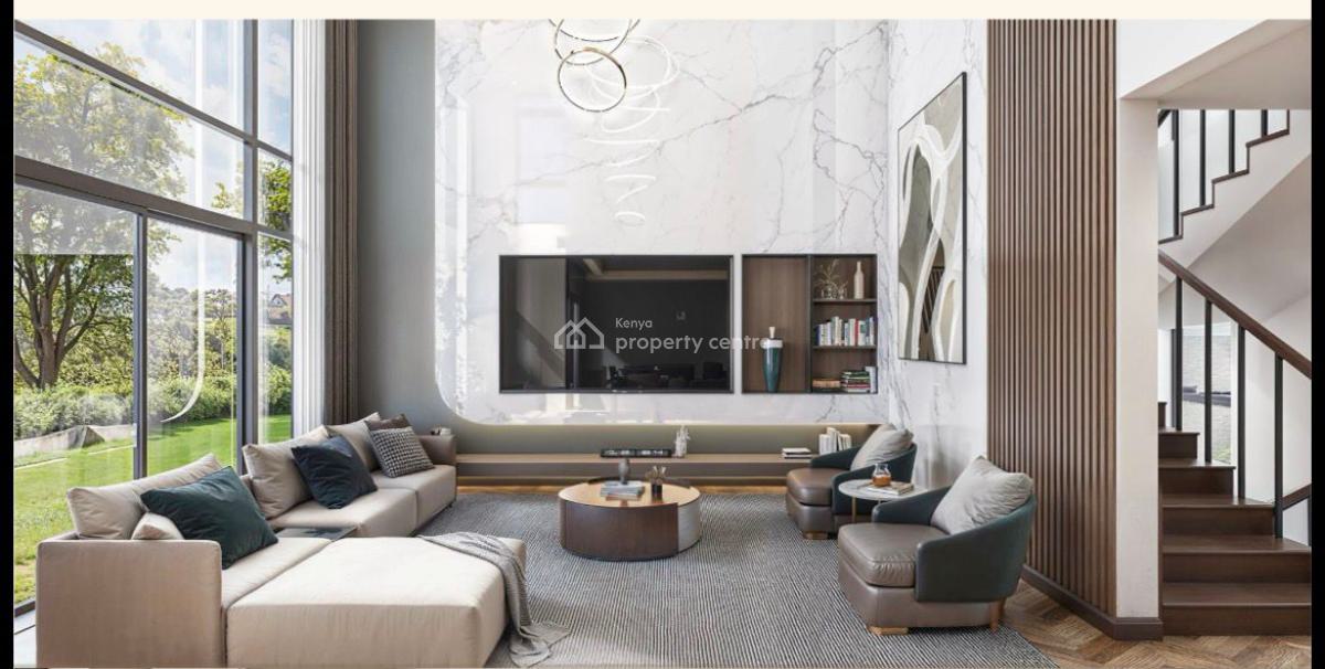 Exquisite 4 and 5 Bedroom Townhouses Plus Dsq Under Construction, Kirawa Road, Kitisuru, Nairobi, Townhouse for Sale