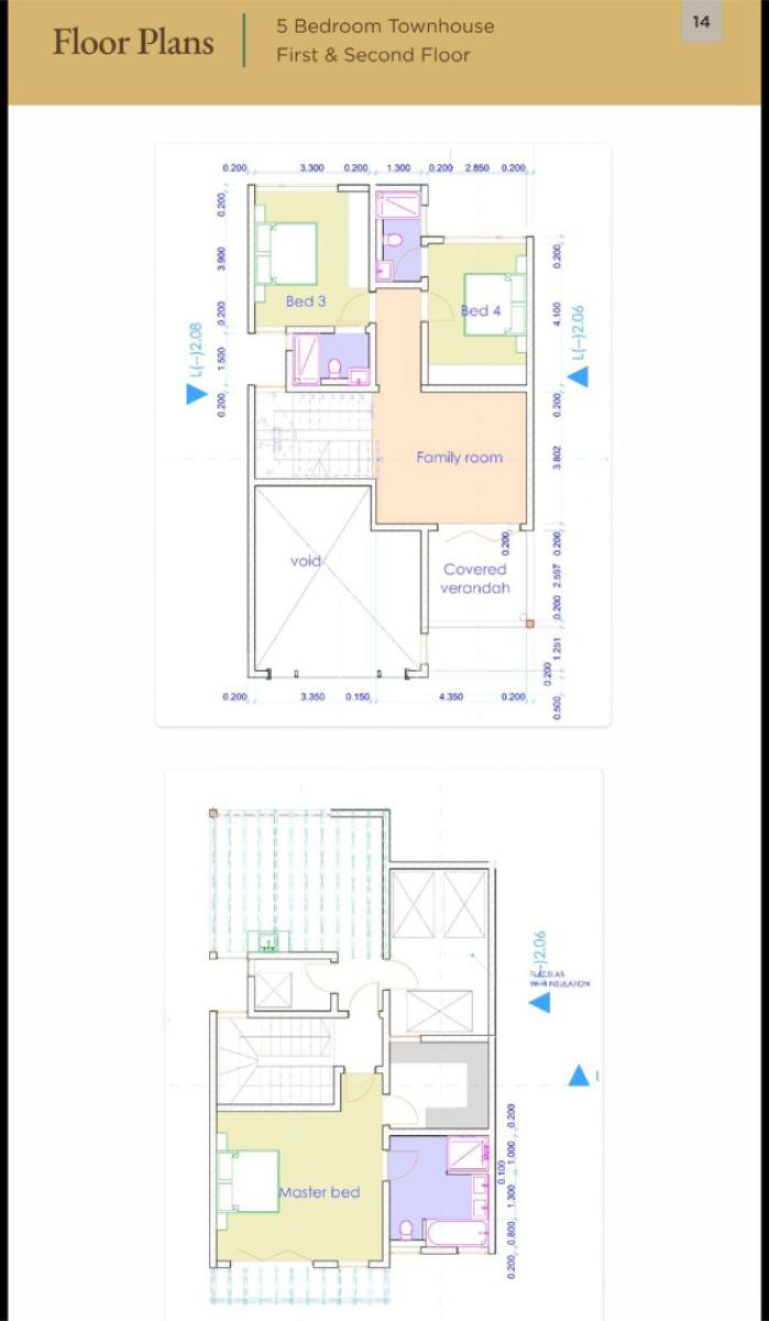 Exquisite 4 and 5 Bedroom Townhouses Plus Dsq Under Construction, Kirawa Road, Kitisuru, Nairobi, Townhouse for Sale