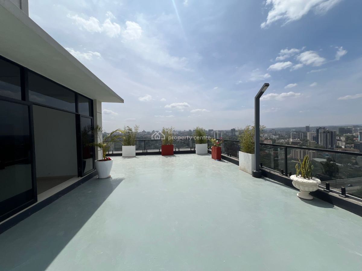 Newly Done 2 Bedroom Master Ensuite with Rooftop Swimming Pool, Westlands Road Near Gtc, Westlands, Nairobi, Apartment for Rent