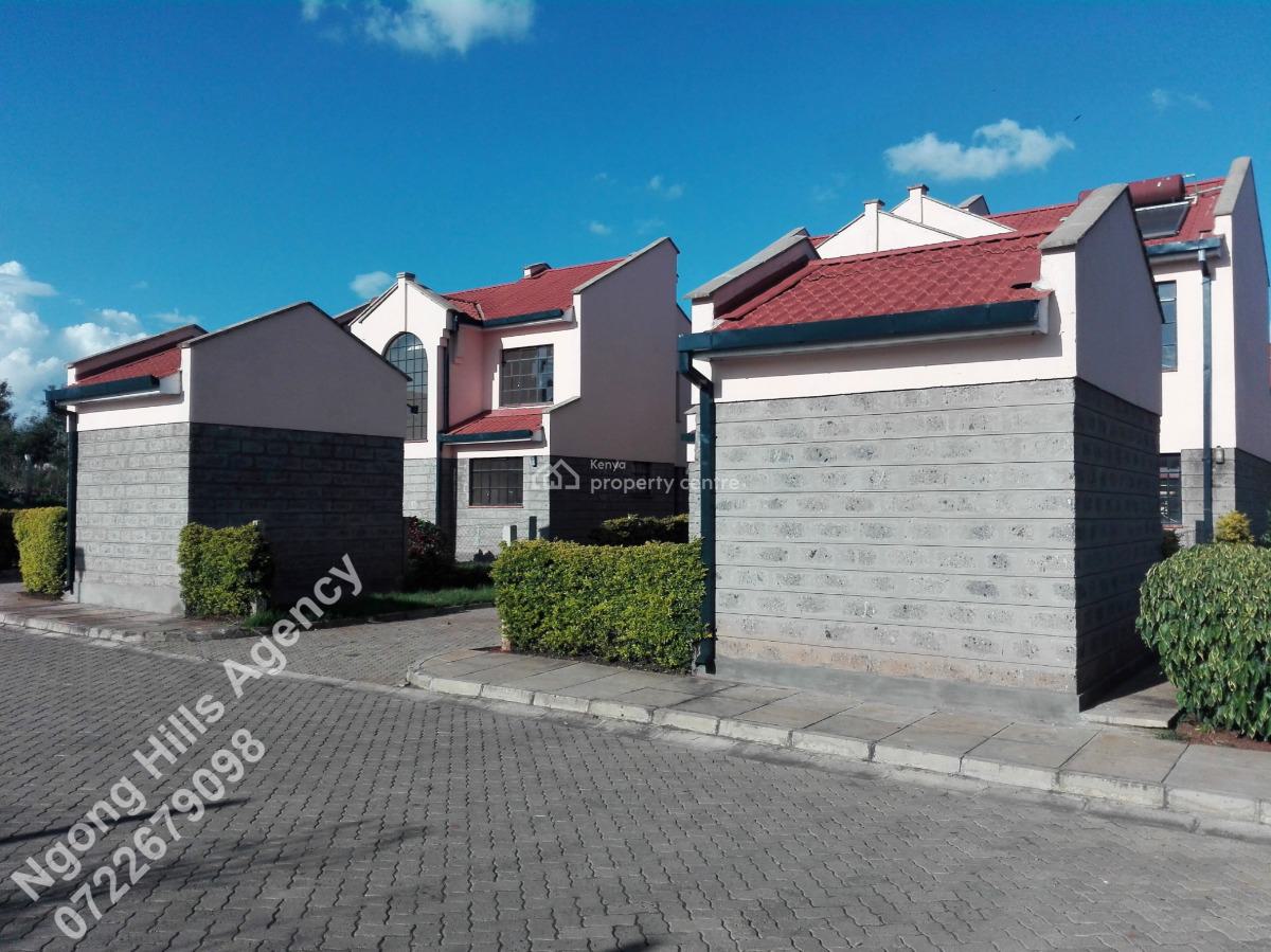 Executive 4-bedroom Mansions + Dsq -- Matasia, Ngong, Matasia, Ngong, Kajiado, Townhouse for Sale
