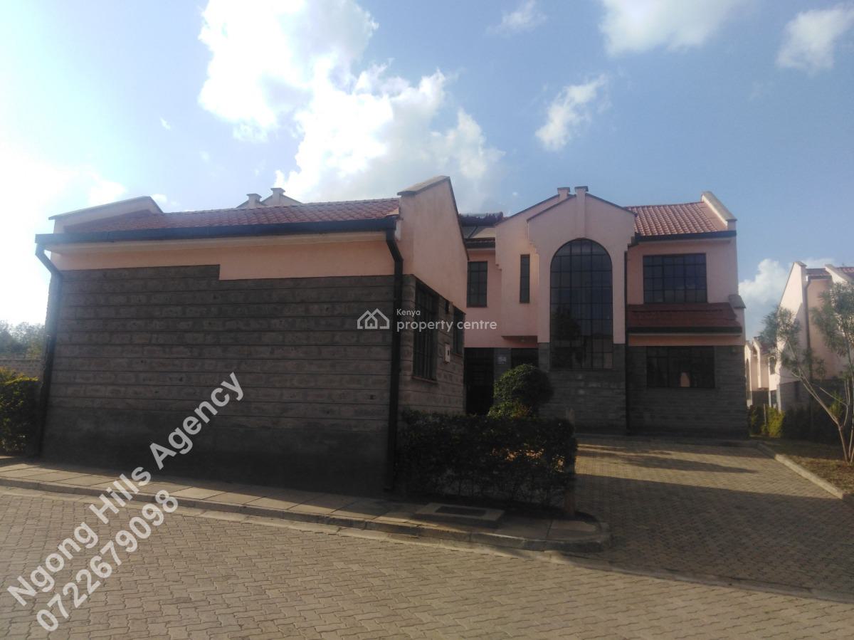 Executive 4-bedroom Mansions + Dsq -- Matasia, Ngong, Matasia, Ngong, Kajiado, Townhouse for Sale
