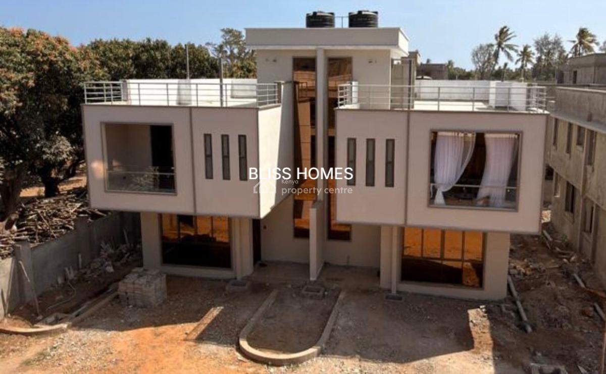 Luxury 3 Bedroom Villas in Gated Community, Kanamai, Mtwapa, Kilifi, House for Sale