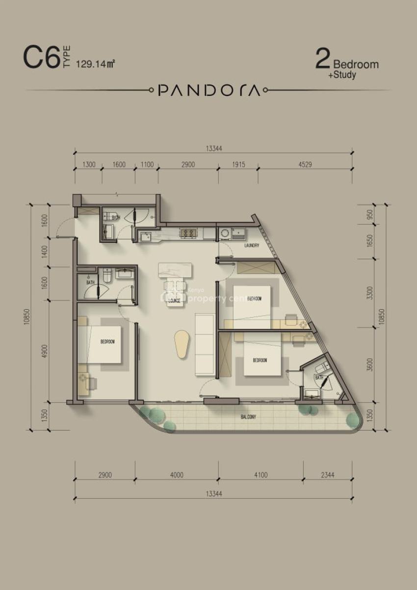 Luxury Living in Westlands Prime Location 2,3 and 4 Bedroom Ongoing Pr, Westlands, Malewa West, Nakuru, Apartment for Sale