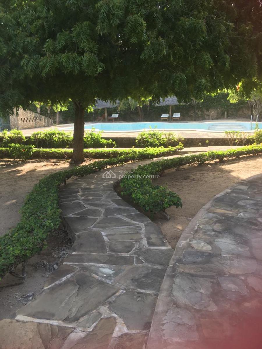 Prime 2 Acre Beachside Land with 3 Bedroom Villa and Swimming Pool, Malindi Town, Kilifi, Land for Sale