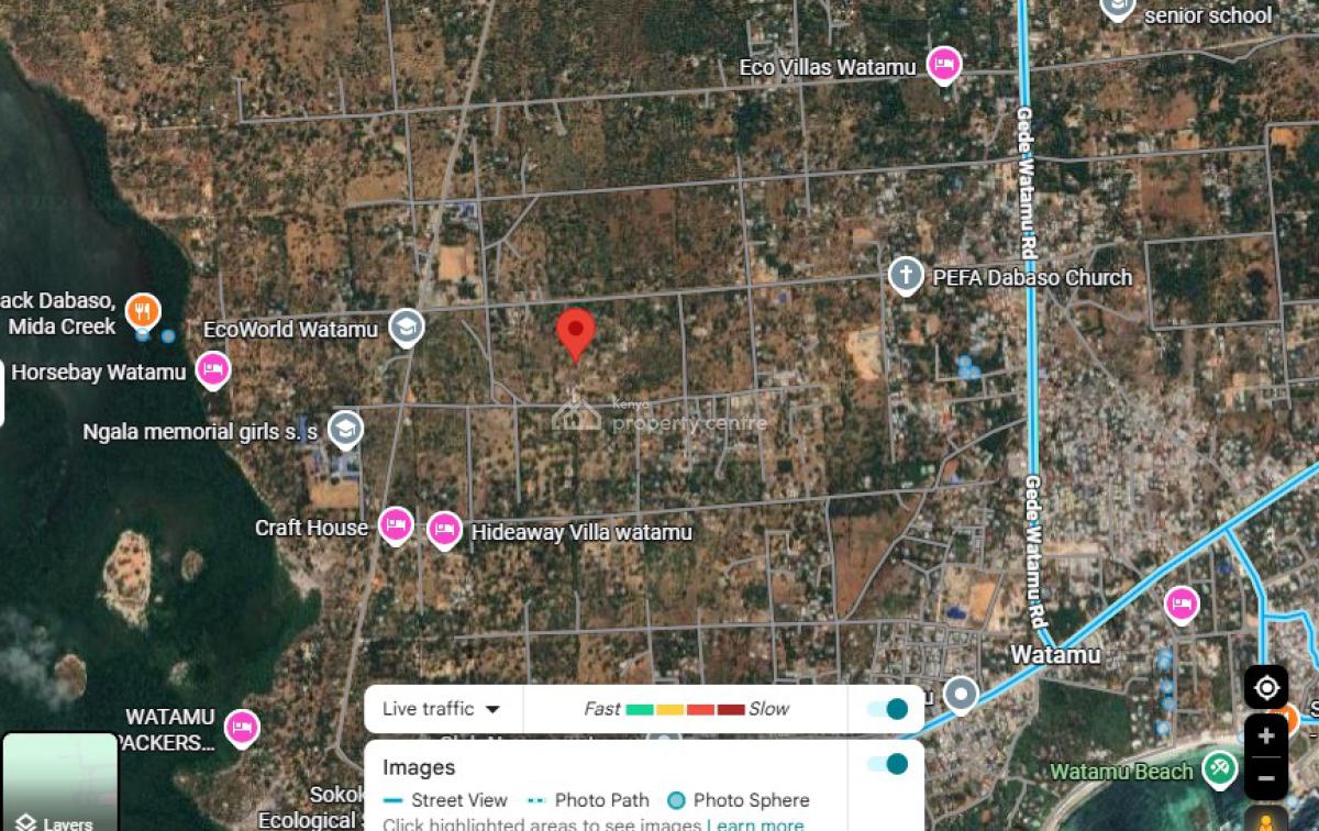 Prime 1-acre Land in Dabaso, Watamu, Dabaso, Dabaso, Kilifi, Mixed-use Land for Sale