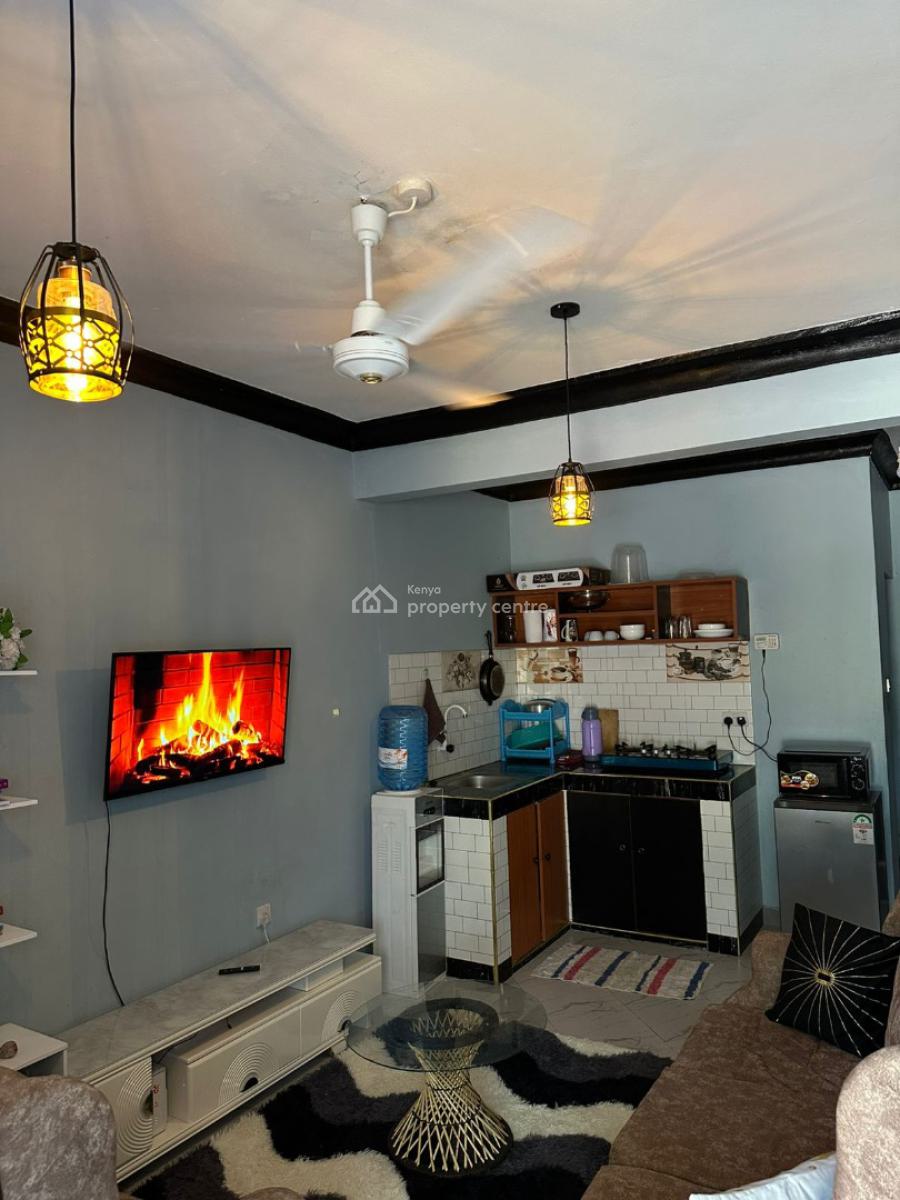 Elegant Furnished 1 Bedroom, Kibokoni, Malindi Town, Kilifi, Apartment Short Let