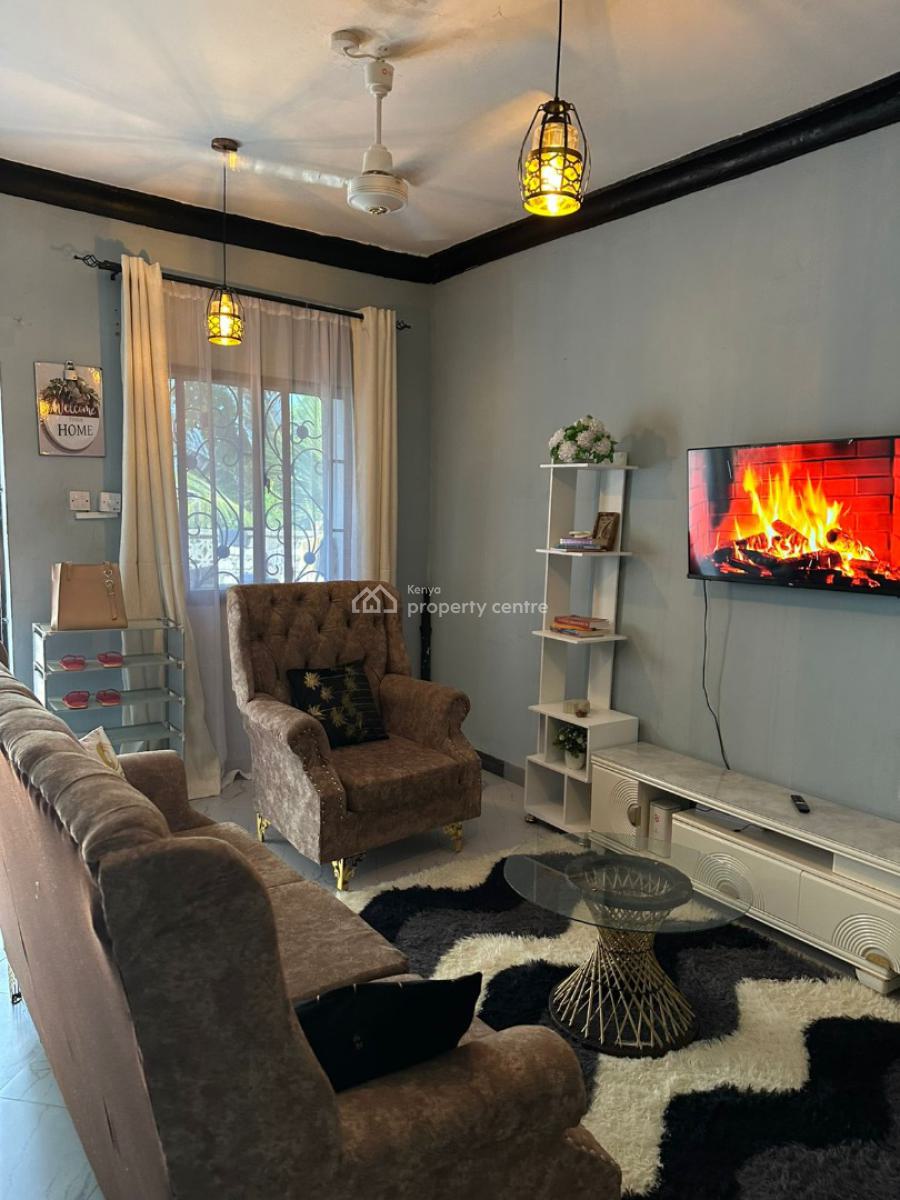 Elegant Furnished 1 Bedroom, Kibokoni, Malindi Town, Kilifi, Apartment Short Let