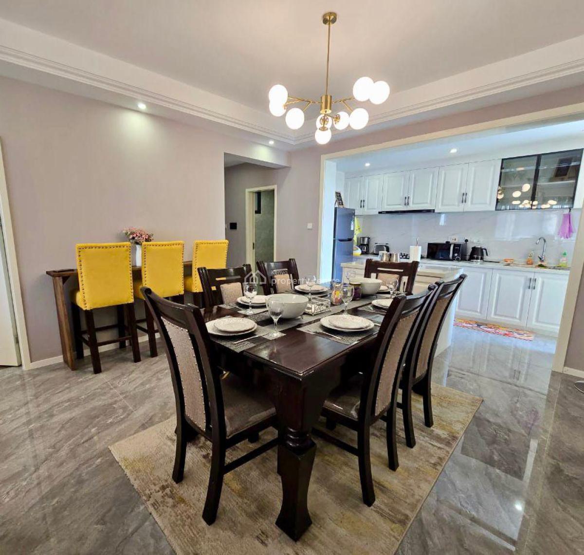 3 Bed Room Furnished, Kilimani, Nairobi, Apartment for Rent