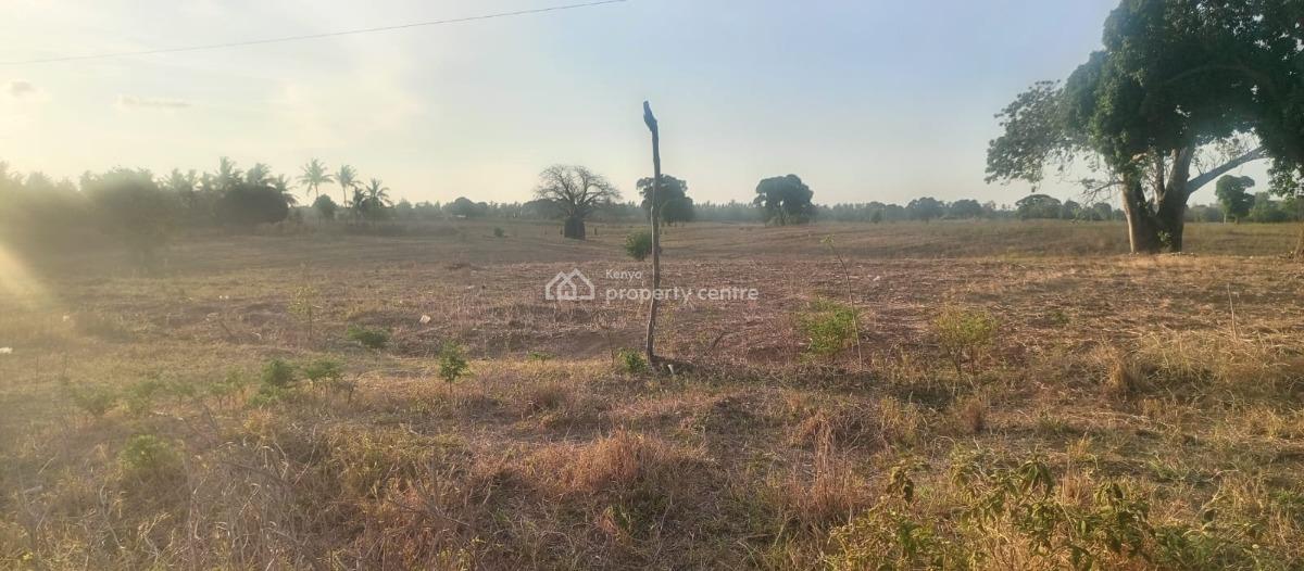 Prime 5 Acres Land Along The Tarmac Road, Mavueni - Kaloleni Road, Sokoni, Kilifi, Mixed-use Land for Sale