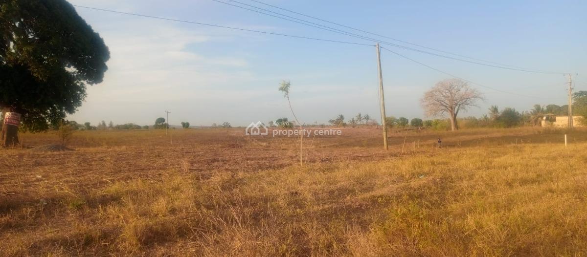Prime 5 Acres Land Along The Tarmac Road, Mavueni - Kaloleni Road, Sokoni, Kilifi, Mixed-use Land for Sale