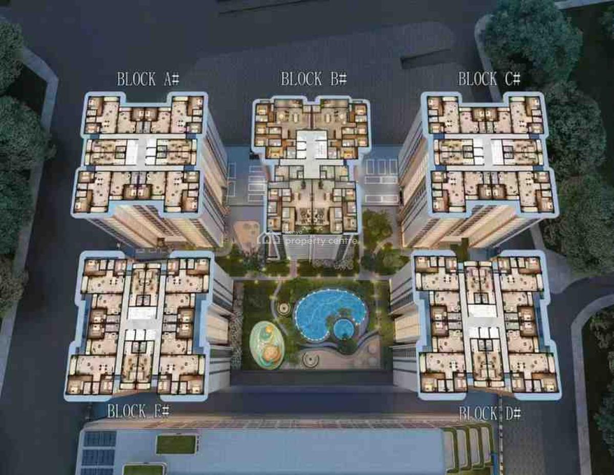 Azure Apex Residence Apartments, Mombasa Road, Syokimau/mulolongo, Machakos, Bedsitter (single Room) for Sale