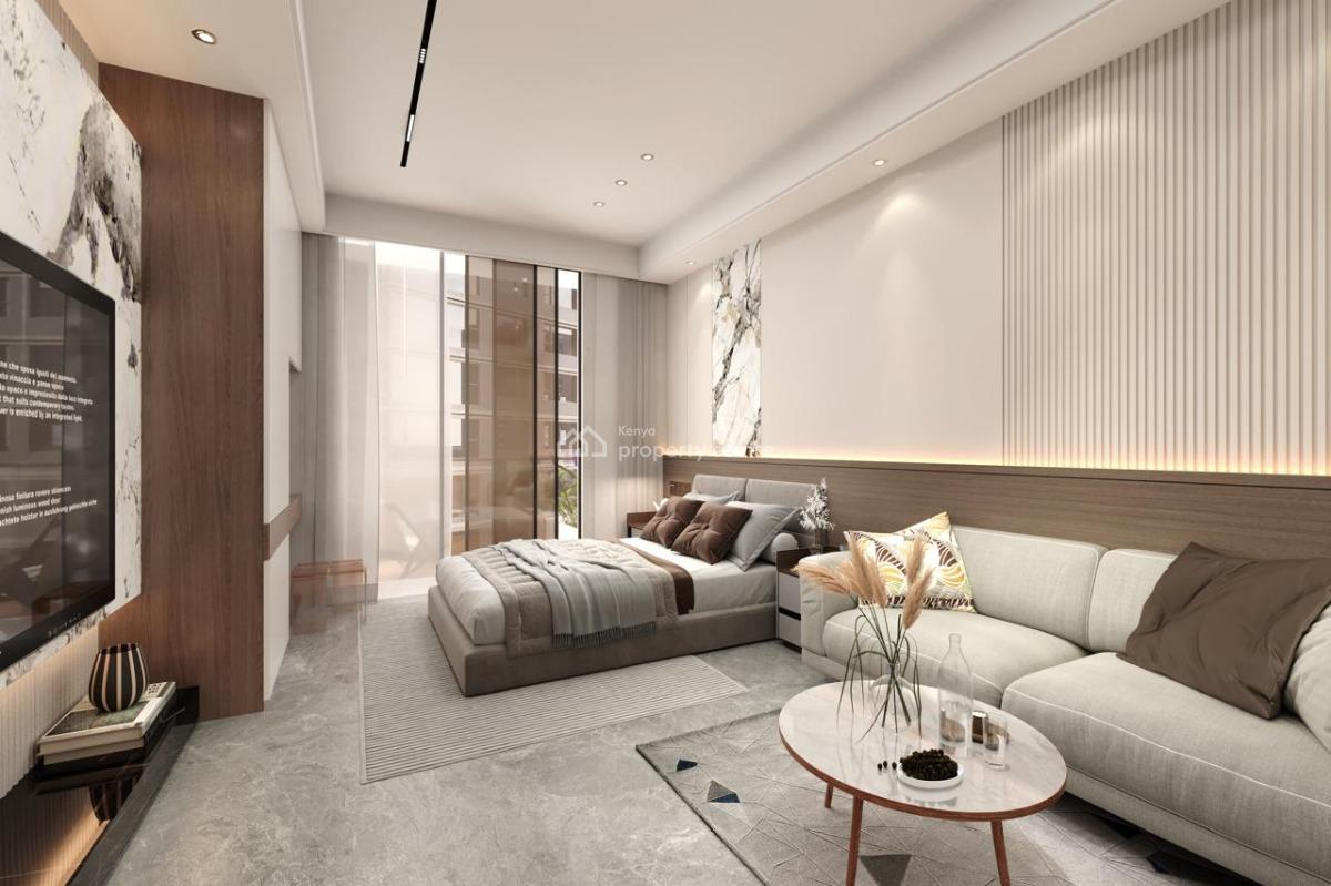 an Excellent Spacious Studio in a Cool Serene Environment, Kilimani, Nairobi, Apartment for Sale