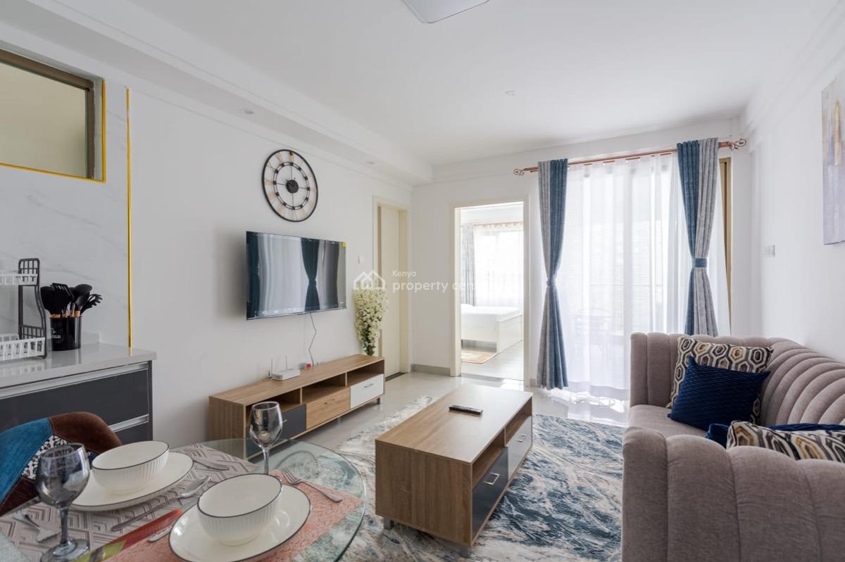 Fully Furnished and Serviced 1 Bedroom Apartment Available, Kilimani, Nairobi, Apartment for Rent