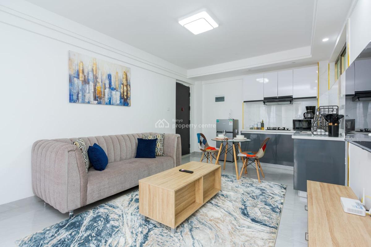 Fully Furnished and Serviced 1 Bedroom Apartment Available, Kilimani, Nairobi, Apartment for Rent