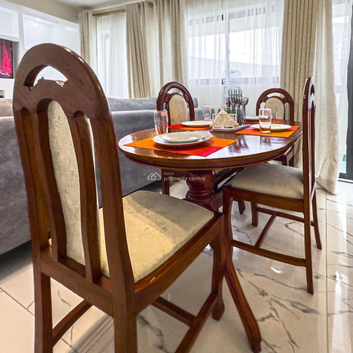 Fully Furnished and Serviced 2 Bedroom Apartment Master Ensuite, Kilimani, Nairobi, Apartment for Rent