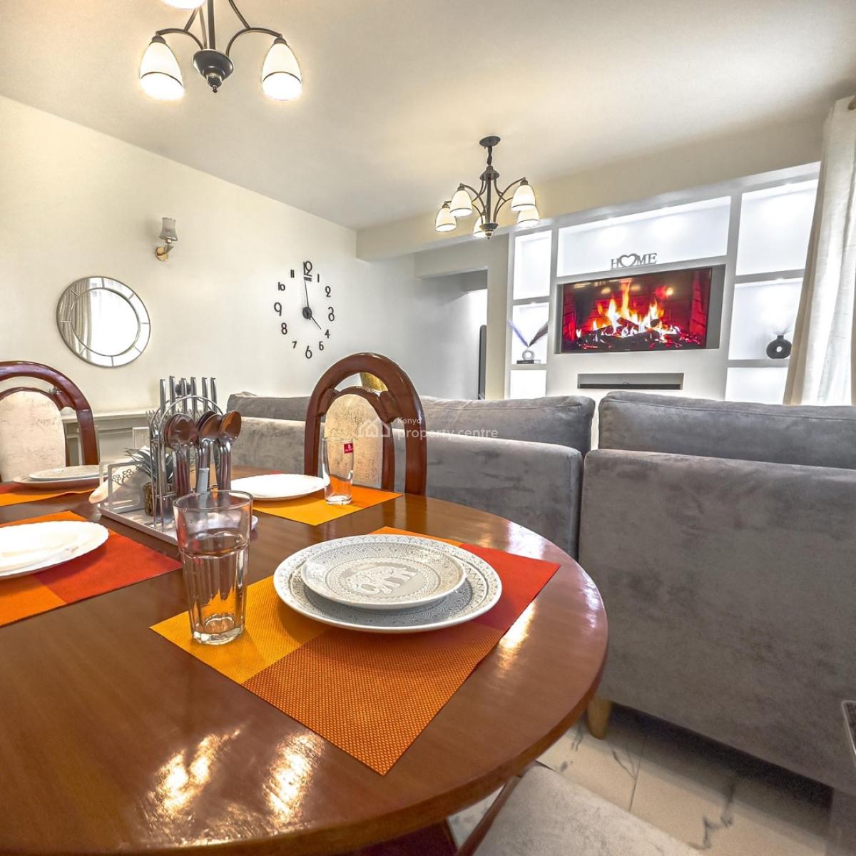 Fully Furnished and Serviced 2 Bedroom Apartment Master Ensuite, Kilimani, Nairobi, Apartment for Rent