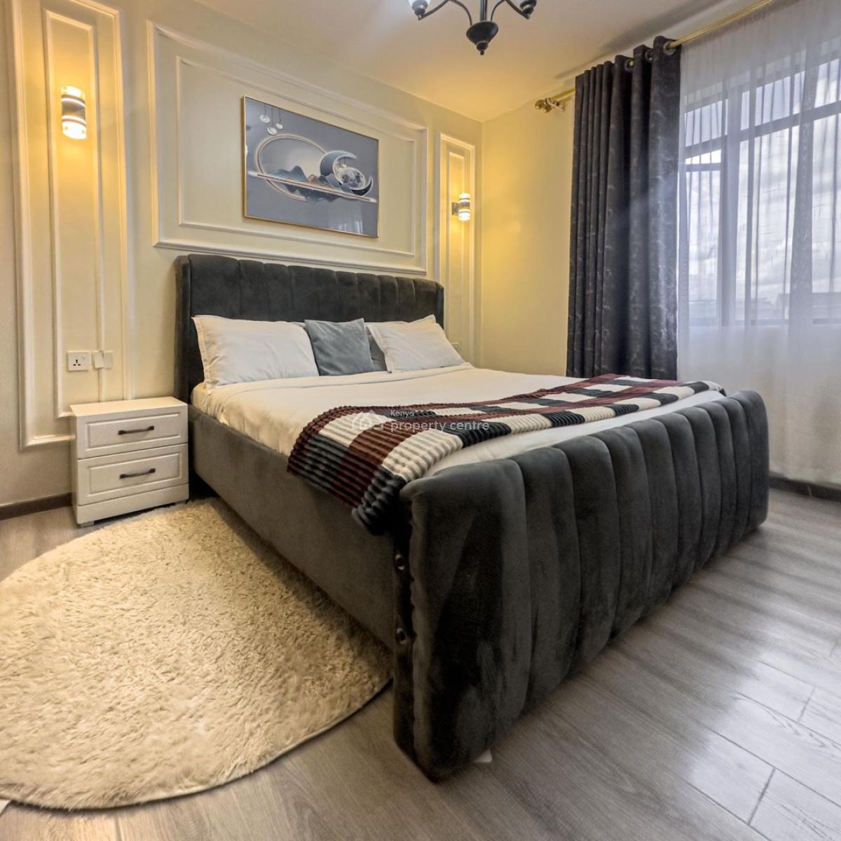 Fully Furnished and Serviced 2 Bedroom Apartment Master Ensuite, Kilimani, Nairobi, Apartment for Rent