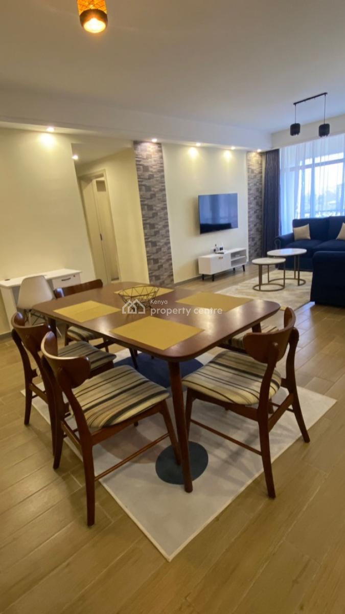 Fully Furnished and Serviced 2 Bedroom Apartment Master Ensuite Availa, Kileleshwa, Nairobi, Apartment for Rent