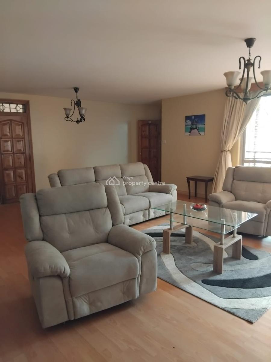 3 Bedroom Furnished Apartment with Sq -- Kilimani, Kilimani, Kilimani, Nairobi, Apartment for Rent